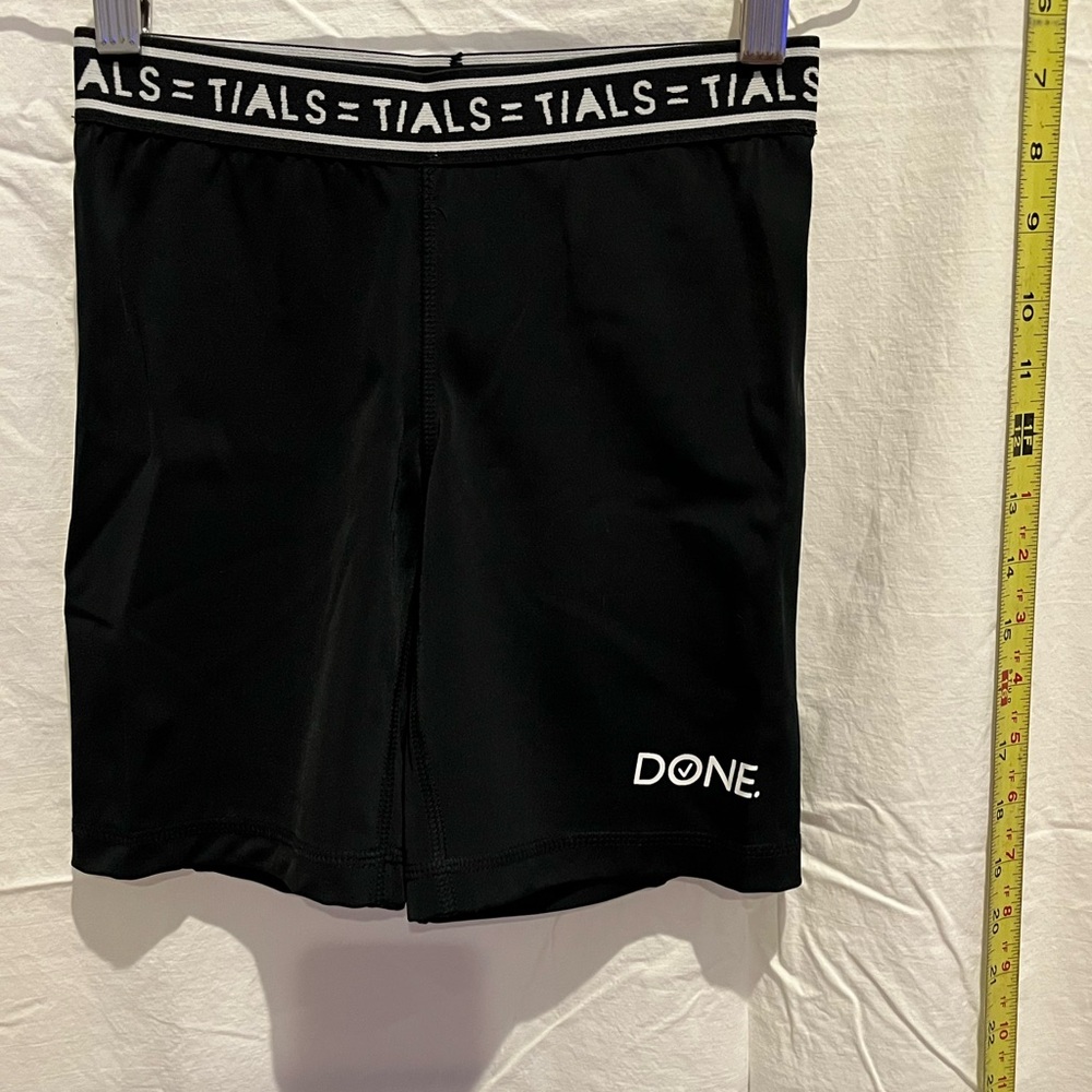 Black and White active shorts